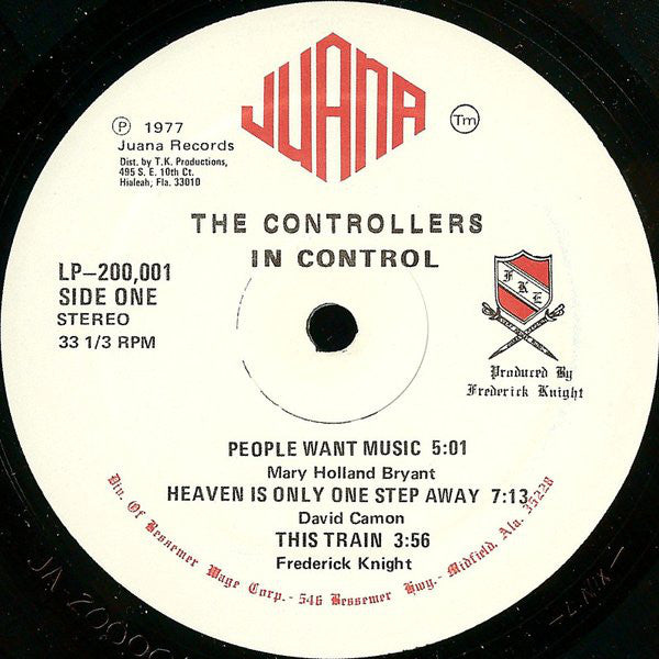 The Controllers (2) : In Control (LP, Album)