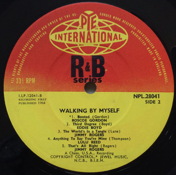 Various : Walking By Myself (LP, Comp, Mono)