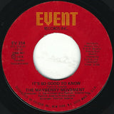 The Mayberry Movement : It's So Good To Know (7", Styrene)