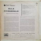 Ella Fitzgerald : Get Happy! (LP, Album, Mono)