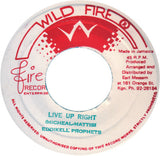Eddikell Prophets : Live Up Right (7")