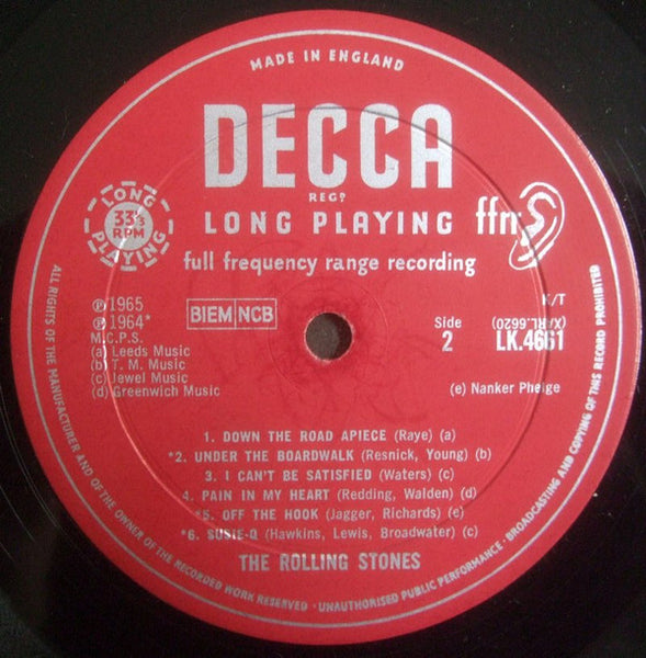 The Rolling Stones : No. 2 (LP, Album, Mono)