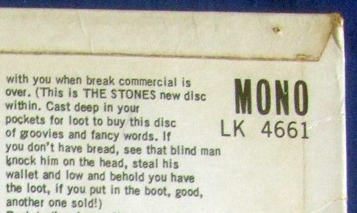 The Rolling Stones : No. 2 (LP, Album, Mono)