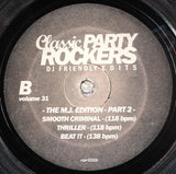 Michael Jackson : Classic Party Rockers Vol. 31 - The M.J. Edition - Part 2 (12", Comp)