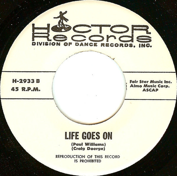 Unknown Artist : I Want To Be Somebody's Baby (7")