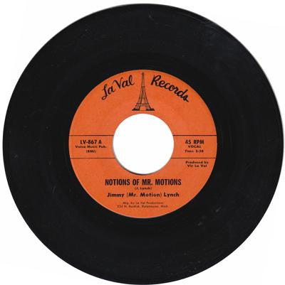 Jimmy Lynch (3) : Notions Of Mr. Motions / The Broadway (7")
