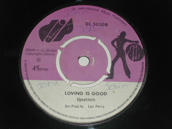 Susan Cadogan / Upsetters* : Hurt So Good / Loving Is Good (7", Single, Pur)