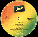 Ras Kimono : Run Fi Cover (LP, Album)