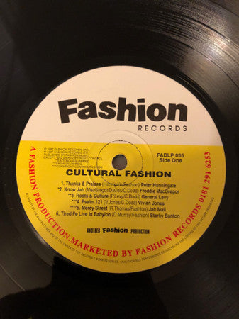 Various : Cultural Fashion (LP, Album)