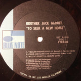 Brother Jack McDuff : To Seek A New Home (LP, Album, Gat)