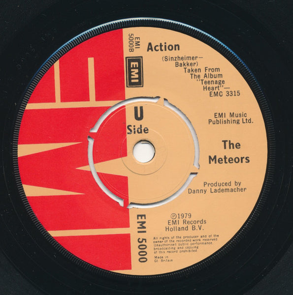 The Meteors : My Balls Ache (7", Single)