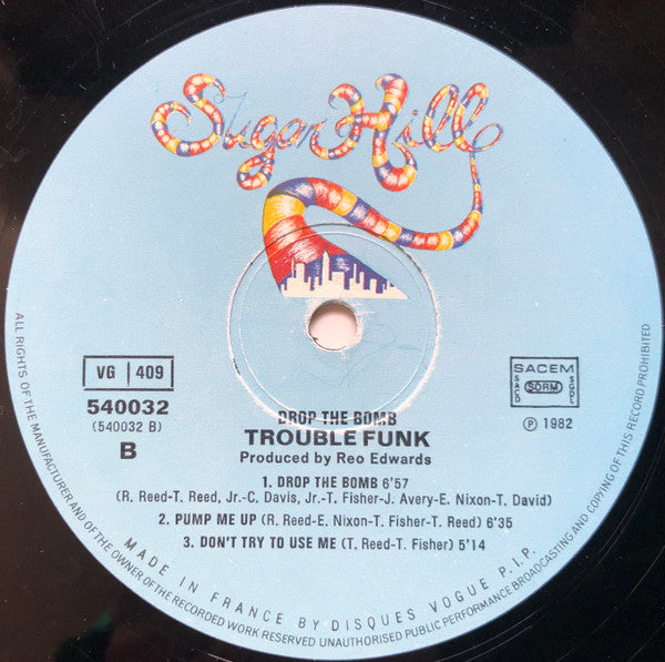 Trouble Funk : Drop The Bomb (LP, Album)