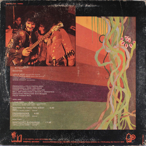 Mountain : Live : The Road Goes Ever On (LP, Album, BW-)