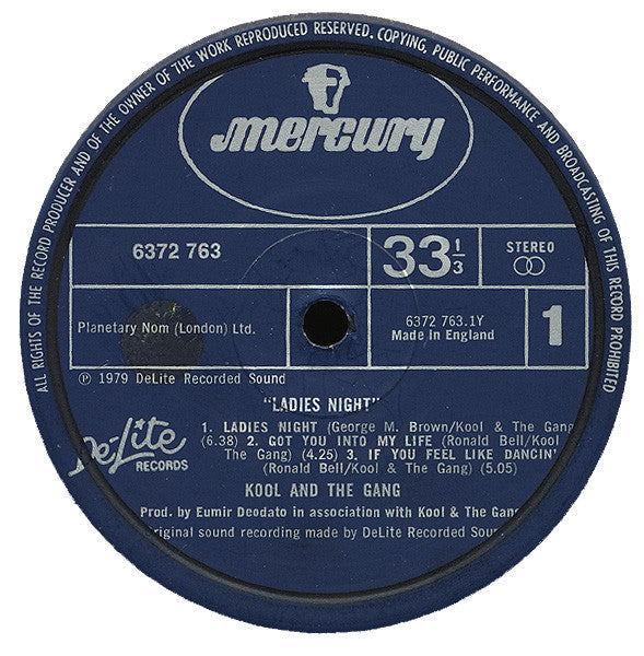 Kool & The Gang : Ladies' Night (LP, Album)
