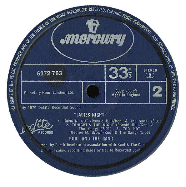 Kool & The Gang : Ladies' Night (LP, Album)