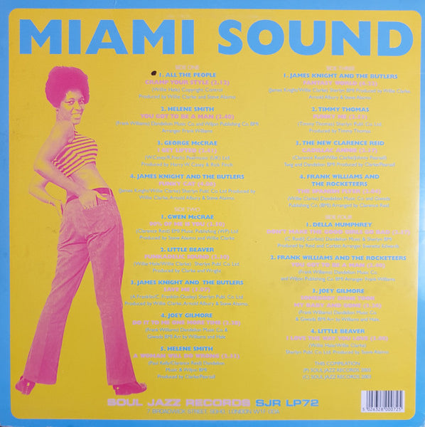 Various : Miami Sound (Rare Funk & Soul From Miami, Florida 1967-1974) (2xLP, Comp)