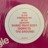 The Jacksons : Shake Your Body (Down To The Ground) (European Version) (12", Single)