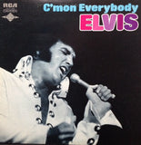 Elvis Presley : C'mon Everybody (LP, Album, Comp, Mono, RE)