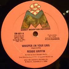 Reggie Griffin : Whisper (In Your Ear) (12")