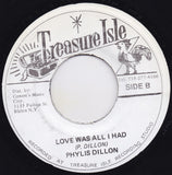 Tommy McCook & The Supersonics / Phyllis Dillon : Soul For Sale / Love Was All I Had (7")