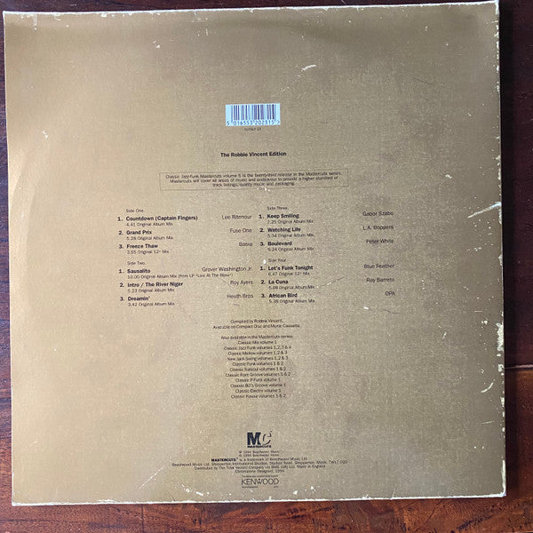 Various : Classic Jazz-Funk Mastercuts Volume 5 (2xLP, Comp)
