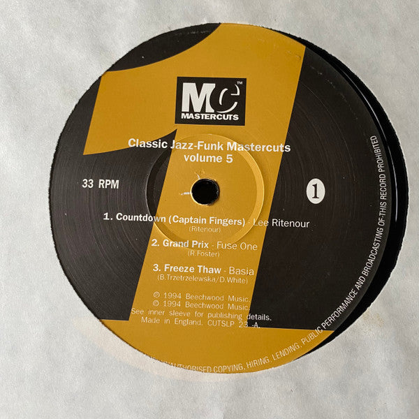 Various : Classic Jazz-Funk Mastercuts Volume 5 (2xLP, Comp)