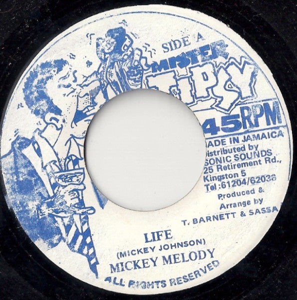 Mikey Melody : Life (7")