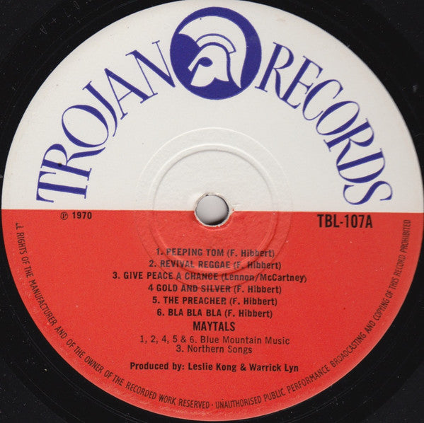 The Maytals : Monkey Man (LP, Album)