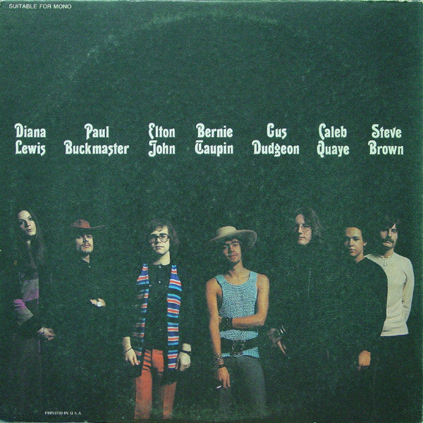 Elton John : Elton John (LP, Album, Pin)