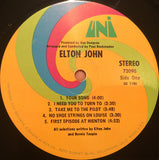 Elton John : Elton John (LP, Album, Pin)