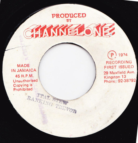 Ranking Trevor : Ital Stew (7")