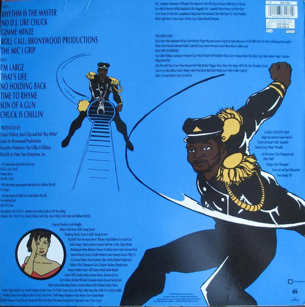Chuck Chillout & Kool Chip : Masters Of The Rhythm (LP, Album)