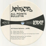The Artifacts* : APB (All Points Bulletin) (10", Maxi, Whi)