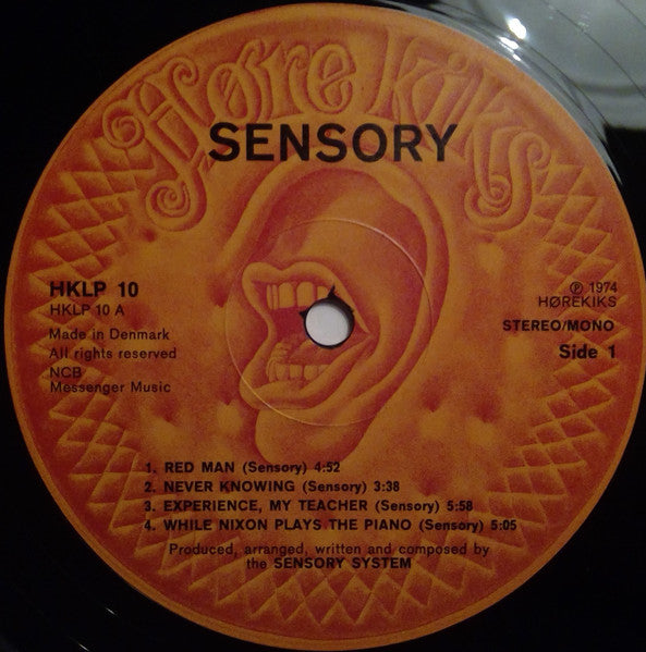 Sensory* : Sensory (LP, Album)