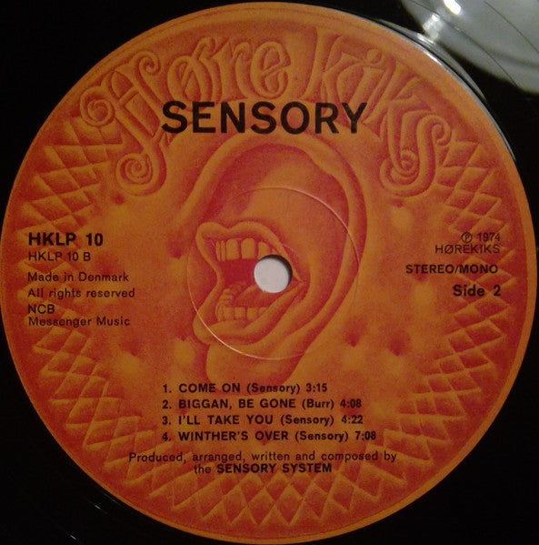 Sensory* : Sensory (LP, Album)