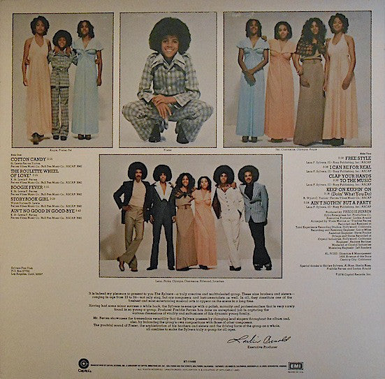 The Sylvers : Showcase (LP, Album)