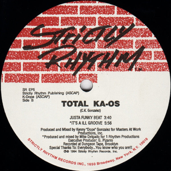 Total Ka-Os : Something Old School (12", EP)