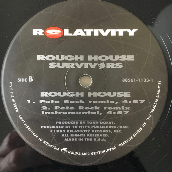 Rough House Survivers : Rough House (12")