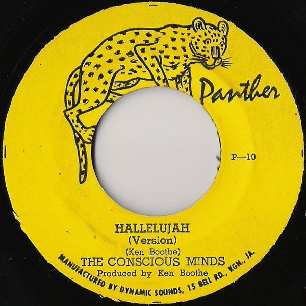 Ken Boothe With The Conscious Minds : Hallelujah (7")