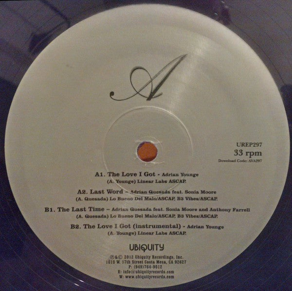 Adrian Younge vs Adrian Quesada : Adrian Younge Vs Adrian Quesada (12", EP, Pur)