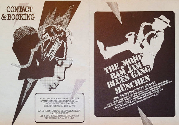 The "Mojo" Ram Jam Bluesgang : Blues Is (...Live At The Kaffee Giesing, Munich...) (LP, Album)