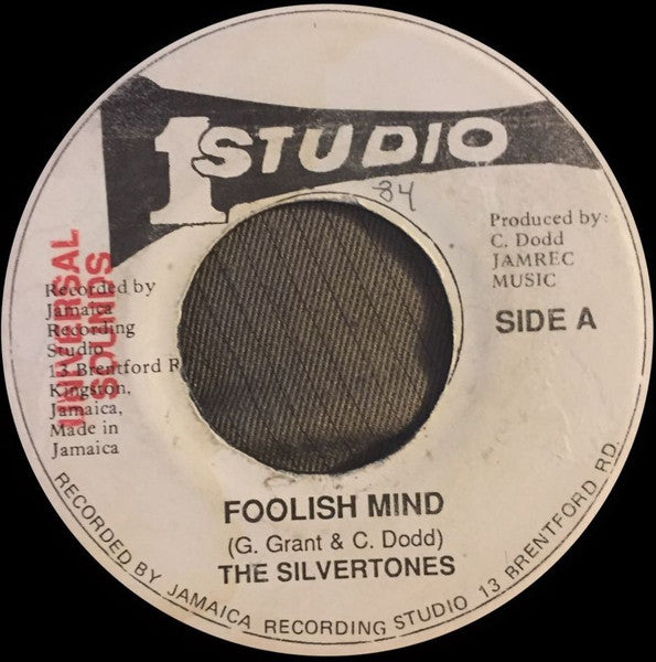 The Silvertones : Foolish Mind (7")