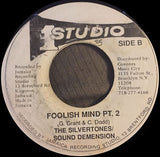 The Silvertones : Foolish Mind (7")
