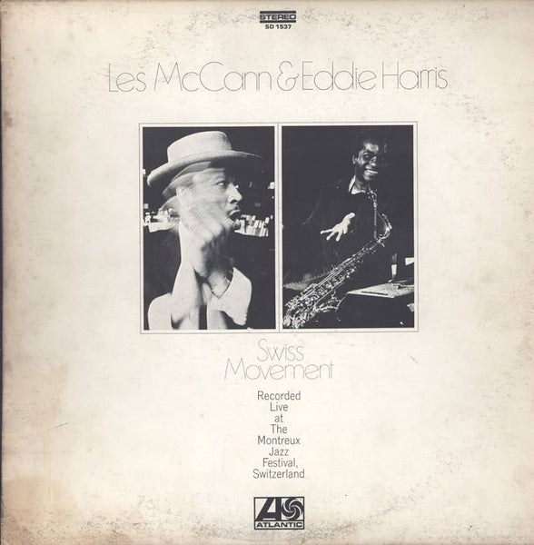 Les McCann & Eddie Harris - Swiss Movement (LP, Album, Pre) (Good Plus (G+))