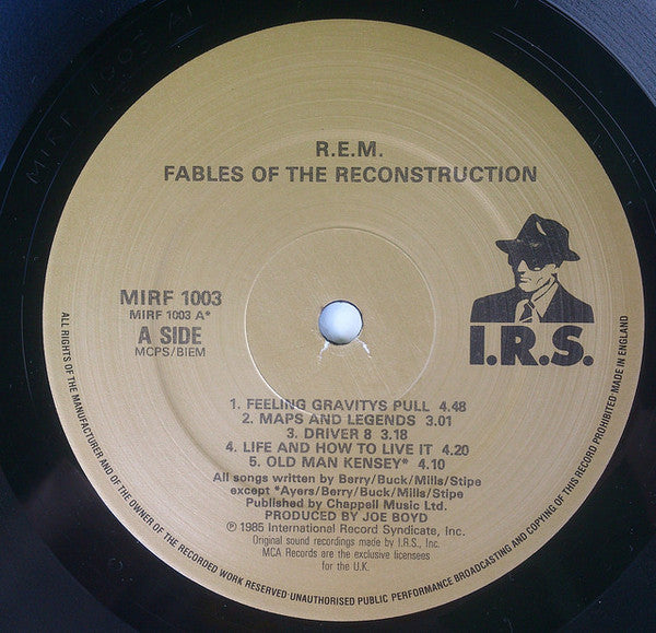 R.E.M. : Fables Of The Reconstruction / Reconstruction Of The Fables (LP, Album)