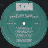 Gary Burton / Chick Corea : Crystal Silence (LP, Album, RE)