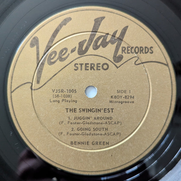 Bennie Green : The Swingin'est (LP, Album)