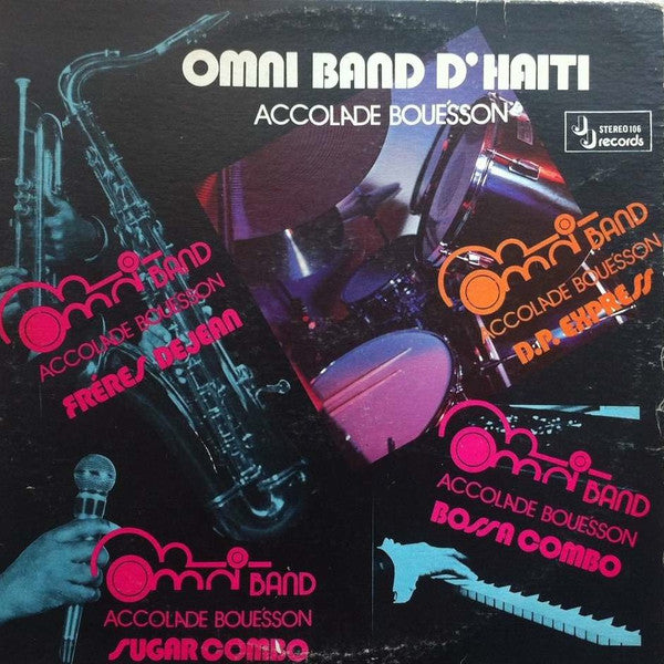 Omni Band D'Haiti : Accolade Bouésson (LP)
