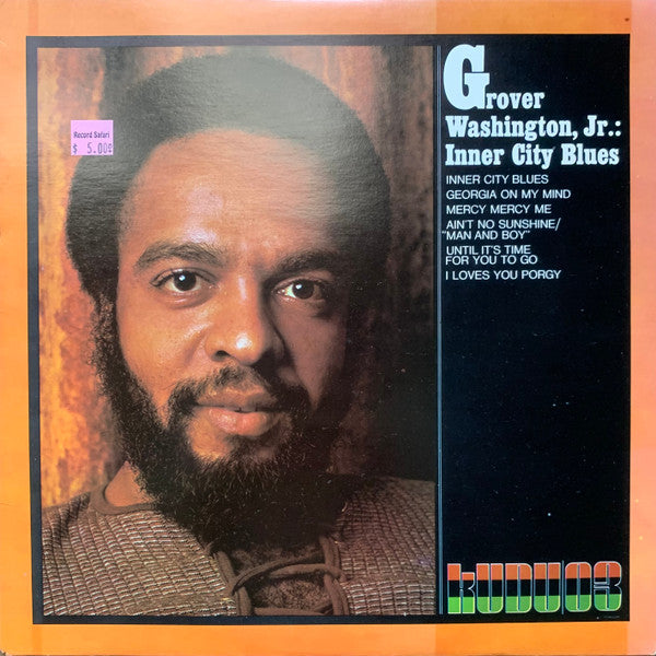 Grover Washington, Jr. : Inner City Blues (LP, Album, Pit)