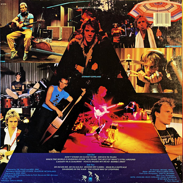 The Police : Zenyatta Mondatta (LP, Album, RE, B -)